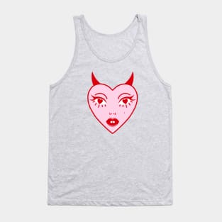 Diabla Face Tank Top